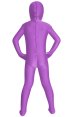 Lavender Spandex Lycra Kids Zentai Suit