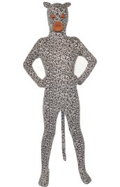 Leopard Kids Zentai Suit with Ears and Tail