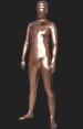 Light Brown Shiny Full Body Suit | Full Body Shiny Metallic Unisex Zentai Suits