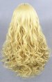 Light Gold Lolita Curled Long Wig!