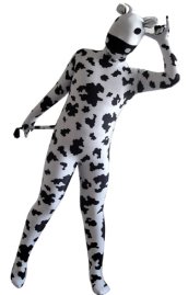 Lovely Black Small Cow Kids Costume