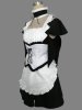 Maid Latte! Black And White Cosplay Lolita Dress