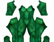 Mera from Aquaman Dye-Sub Spandex Lycra Costume