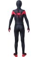 Miles Morales Into the Spider-Verse Printed Spandex Lycra Costume with Lenses and Soles