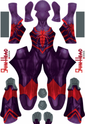 Miles Morales S-Man Vibranium Suit Dye-Sub Costume