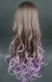 Mixed Color Curled Girl's Cosplay Wig!