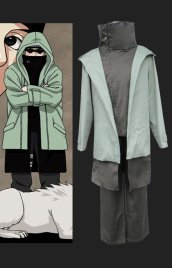 Naruto Shino 2th Cosplay Costume