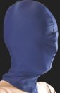 Navy Blue Zentai / Full Body Suit Hood