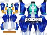 Nejire Hado Dye-Sub Spandex Lycra Costume