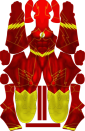 New 52 Flash Yellow Lines Dye-Sub Spandex Lycra Costume