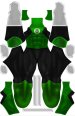 New 52 Green Lantern Dye-Sub Spandex Lycra Costume