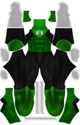 New 52 Green Lantern Dye-Sub Spandex Lycra Costume
