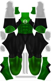 New 52 Green Lantern Dye-Sub Spandex Lycra Costume