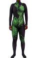 New 52 Poison Ivy Printed Spandex Lycra Zentai Costume with 3D Muscle Shading
