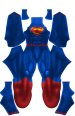 New 52 Superman Dye-Sub Spandex Lycra Costume