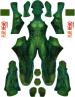 New Fishman Printed Spandex Lycra Costume