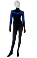 Nightwing Costume | Black and Royal Blue Spandex Lycra Catsuit
