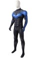 Nightwing Printed Spandex Lycra Costume with Muslce Padding