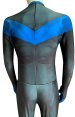 Nightwing Rebirth ver3 Printed Spandex Lycra Costume no Hood
