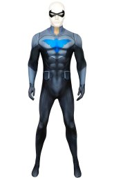Nightwing Son of Batman Printed Spandex Lycra Costume Nightwing Son of Batman Printed Spandex Lycra Costume