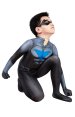 Nightwing Son of Batman Printed Spandex Lycra Costume for Kid