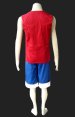 ONE PIECE-Monkey D Luffy Cosplay Costume 1th Red