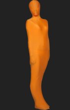 Orange Full-body Lycra Spandex Mummy / Sleeping Sac Orange Full-body Lycra Spandex Mummy / Sleeping Sac