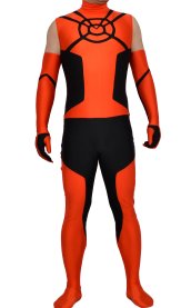 Orange Lantern Spandex Lycra Body Suit