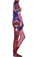 Overwatch D VA Pink Rabbit Custom Pattern Printed Spandex Lycra Costume