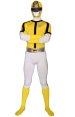 Power Ranger Costume | Yellow and Black Spandex Lycra Zentai
