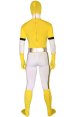 Power Ranger Costume | Yellow and Black Spandex Lycra Zentai