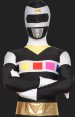 Power Ranger- In Space Black and White Spandex Lycra Catsuit