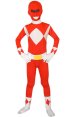 Power Ranger Mighty Morphin Red Kids Zentai Suit