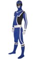 Power Ranger Rainbow Force Costume | Black and Blue Spandex Lycra Zentai