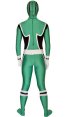 Power Ranger Rainbow Force Costume | Black and Green Spandex Lycra Zentai