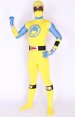 Power Ranger! Yellow And Blue Lycra Spandex Zentai Suits