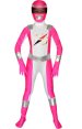 Power Rangers Operation Overdrive Pink Kids Zentai Suit