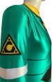 Power Rangers Turbo Ranger Green Satin Costume