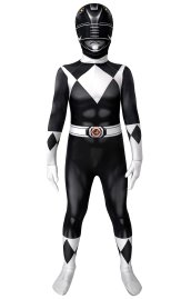 Power Rangers Zack Black Ranger Costume for Kid