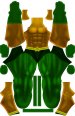 Pre New 52 Aquaman Dye-Sub Spandex Lycra Costume
