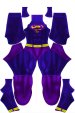 Pre New 52 Bizarro Dye-Sub Spandex Lycra Costume