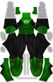 Pre New 52 Green Lantern Dye-Sub Spandex Lycra Costume