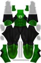 Pre New 52 Green Lantern Dye-Sub Spandex Lycra Costume