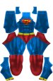 Pre New 52 Superman Dye-Sub Spandex Lycra Costume