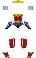 Pre New 52 Wonder Woman Dye-Sub Spandex Lycra Costume