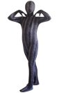 Purple Snake Skin Printed Kids Zentai Suit