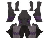 Quake Printed Spandex Lycra Costume