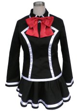 Quiz Magic Academy DS! Female School Uniform-Black And White Cosplay Dress