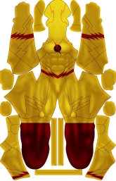 Rebirth Reverse Flash Dye-Sub Spandex Lycra Costume Rebirth Reverse Flash Dye-Sub Spandex Lycra Costume