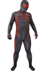 Red and Black Future Foundation S-guy Costume with 3D Shades